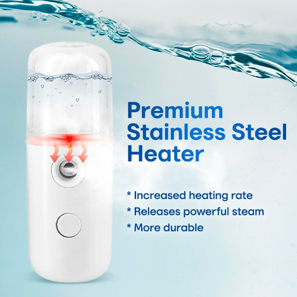 🔥 SUMMER HOT SALE🔥Easy Care Sunshine 15s Heat-Up Mini Travel Steamer(70% OFF)