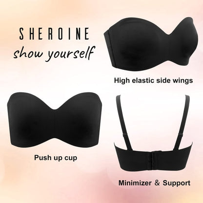 💕 Full Support Non-Slip Multi-Way Strapless Bra💥49% OFF!